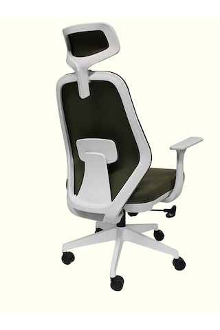 Apex White Pro Yönetici Koltuğu Ofis Koltuğu Yeşil
