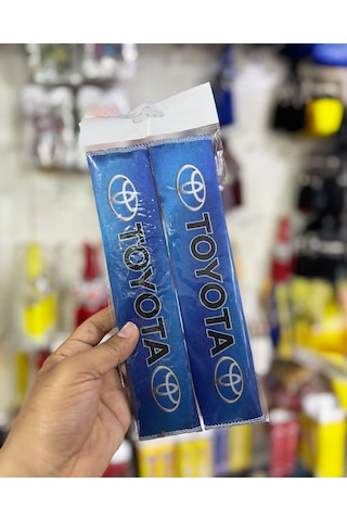 Tüm Otomobillere Uyumlu, Aracınıza Özel Tasarım Baskılı, Emniyet Kemeri Yumuşatıcı Ped, Tytmavı