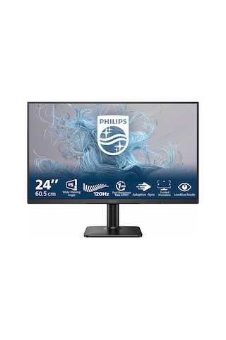 Philips 24e2n1110 23.8" 120hz 1ms Vga+hdmı Fullhd Adaptive-sync Ips Vesa Monitör