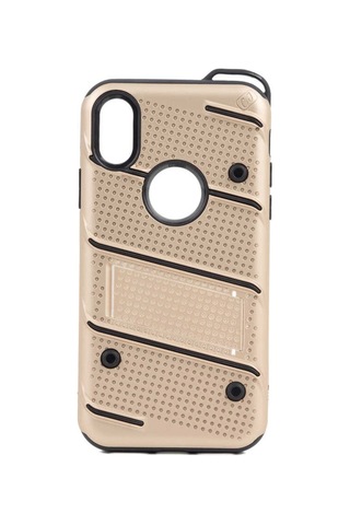 Apple Uyumlu iPhone XS 5.8 Kılıf Zore Iron Kapak (534881073)