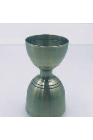 Cbtx Paslanmaz Çelik Şarap Ölçer Ons Bardak Karıştırma Ölçme Kabı, Renk: Bronz