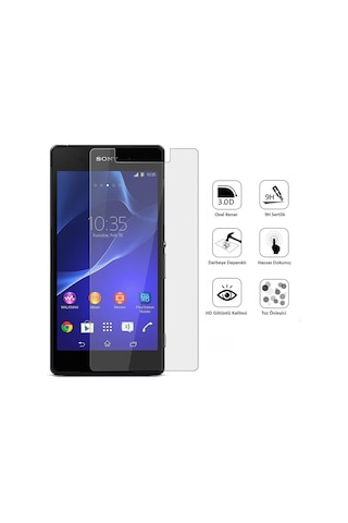 Sony Xperia M2 / M2 Aqua Ekran Koruyucu Temperli Cam
