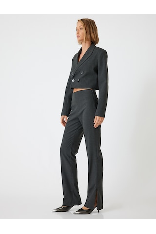 Koton Kumaş Pantolon Slim Fit Antrasit 5wak40028uw Antrasit