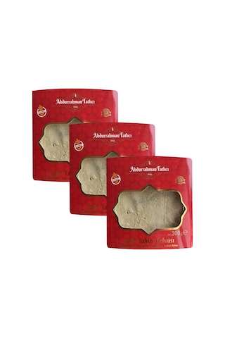 Abdurrahman Tatlıcı Tahin Helva Sade 3 x 300 G