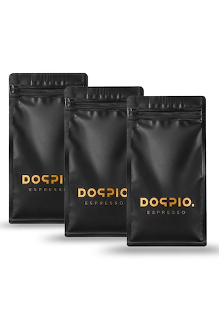 Doppio. Espresso Kahve 3'lü Paket I Öğütülmüş 3x250g Mokapot