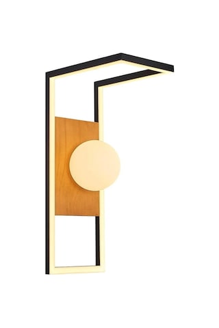 Özcan Aydınlatma 1416-apl Aplik Meşe Meşe