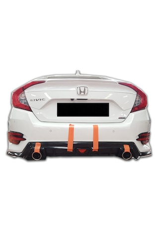 Honda Civic Fc5 Mügen 2015 - 2022 Arka Ek Plastik Boyasız