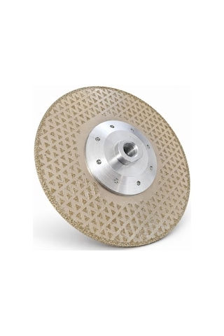 170 Mm M14 Çift Taraflı Elmas Turbo Disk Mermer Ve Granit Kesim