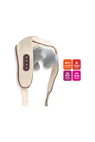 Polosmart Psc78 Şarjlı 3 Kademeli Isıtmalı Masaj Cihazı