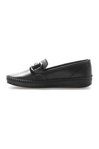 Fast Step Hakiki Deri Kadın Casual Ayakkabı 164za2045 Siyah