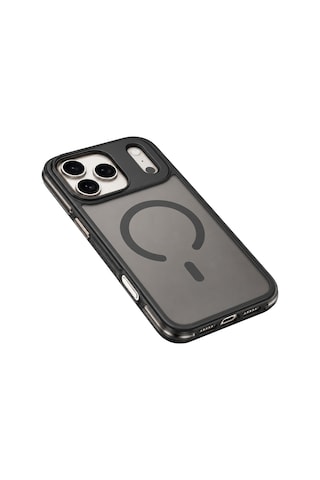 Buff Apple iPhone Uyumlu 18 Pro Max/17 Pro Max Magsafe Air Bumper Kılıf Black Siyah