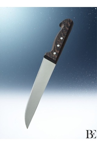 Beknife Bemiral Bıçak No.2 16 Cm 10121.16 Wenge Saplı İşlemeli Kasap Bıçağı 36mm X 160mm X 3mm