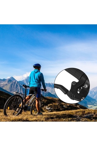 Geeroyoo Mountain Bisiklet Fren Kolu Koruyucu, Silikon Fren Kolu Kapakları, Anti Kayma, Şok Emici, 2 Adet Mavi Mavi