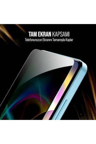 Apple Uyumlu iPhone 17 Pro Max Kırılmaz Cam Hayalet Ekran Ve Antı Stati
