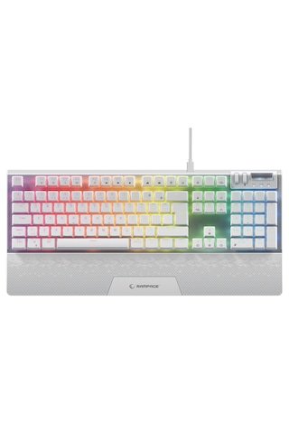 Rampage Carbon Beyaz Rgb Q Gaming Mekanik Klavye