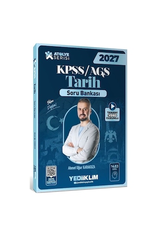 Yediiklim 2027 Kpss Meb-ags Tarih Atölye Soru Bankası Çözümlü - Ahmet Uğur Karakuza