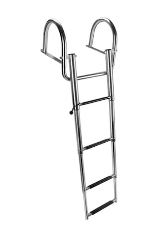 Erol Tutamaklı Teleskopik Merdiven 4 Basamaklı 30x102x16 cm