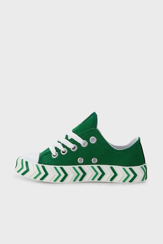 United Colors Of Benetton Sneaker Ayakkabı Unisex Çocuk Ayakkabı Bn-30635 Yeşil
