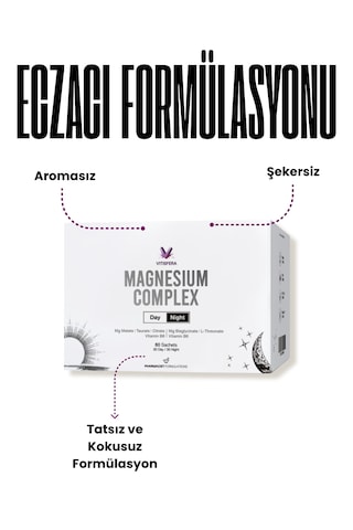 Magnezyum Complex Gündüz-Gece 60 Saşe