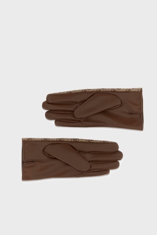 Guess Noelle Logolu Eldiven Aw5644pol02 Kadın Eldiven Aw5644 Pol02 Ltl Kahve
