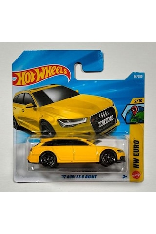 Hot Wheels Audi Rs6 Avant Sarı 1/64 Regular Hot Wheels Audi Rs6 Avant Sarı 1/64 Regular