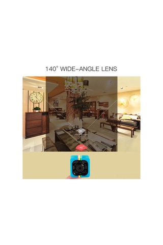 Xiyyadms Küçük Siyah Mini Dv Kamera, 720p Düşük Kalite, Gece Görüşü, Hareket Algılama, Sürekli Kayıt, Dış Mekan Kaydedici