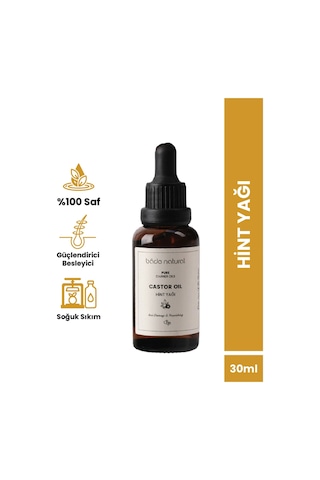 Bade Natural Hint Yağı Soğuk Sıkım %100 Saf 30 ML