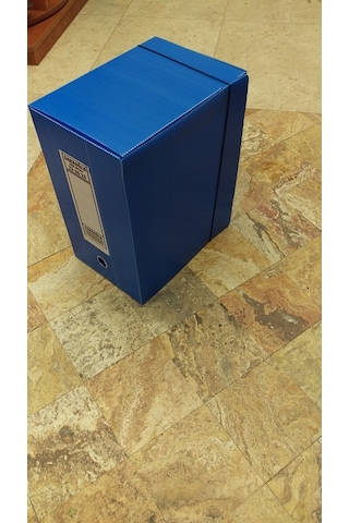 Saraoğlu Arşiv ve Proje Kutusu 29 x 36 x 20 CM Mavi 50 Adet