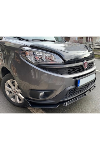 Fiat Doblo D4 Ön Lip Parlak Siyah 3 Prç Brabus Abs