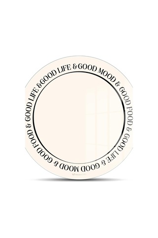 Cam Kesme Tahtası Ve Sunumluk Good Life 30x30 Cm Çok Renkli