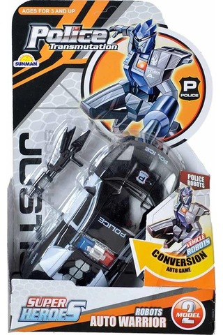 Sunman S00013289 Robot Transformer 3A.2R.-Sun