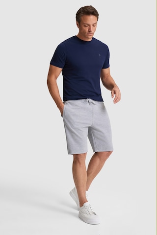U.s. Polo Assn. Erkek Gri Melanj Şort Örme 50322606-vr086