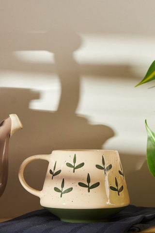 Emsan Ethnic Grass Kupa 480 ML Yeşil