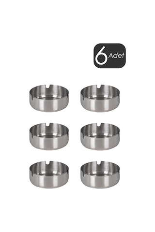 Porsima Etn-015 6 lı Küllük 1,2 ml Kalınlık Metal Küllük