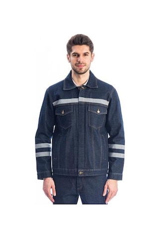 Kot İş Montu Myform 3109 Sona Denim 12 Ons Renk Mavi