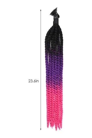 Saç Dekorasyonu Kask Dreadlocks Motosiklet Kaskı Örgüleri Kask Örgüleri Kask Dreadlocks Örgüsü Mpz-07