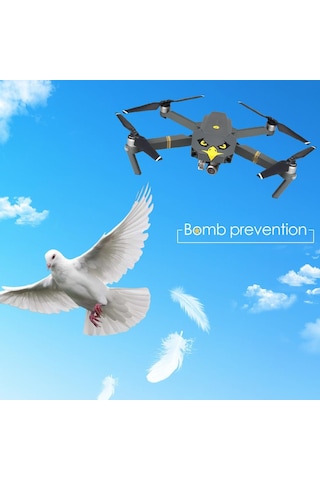 Djı Mavic Pro Kuşkaçıran Vahşi Kanlı Gözler Çıkartma Model7