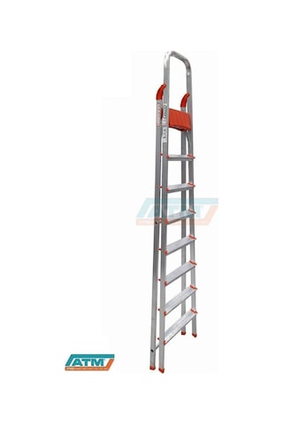 ALMERA 7+1 TEK ÇIKIŞLI ALUMİNYUM MERDİVEN