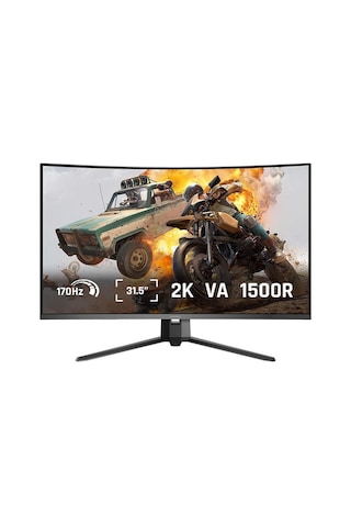 Koorui 31.5" G3221sc 170hz 1ms Va Qhd Curved Gaming Monitör
