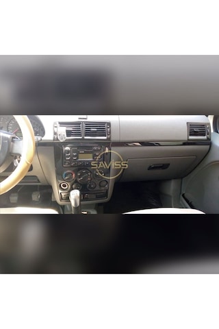 Ford Connect 2002-2006 Konsol Trim Kaplama, Maun Kaplama,28 Parça Full Set Parlak Siyah(piano Black)