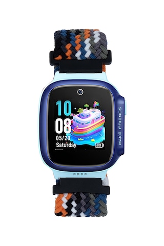 Huawei Watch Gt5 41mm Shrp Krd-139 18mm Çocuklara Özel Örgü Kordon - Sarı
