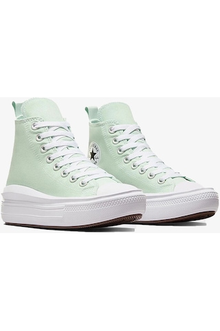 Converse Chuck Taylor All Star Move Platform Çocuk Yeşil Sneaker A06350c