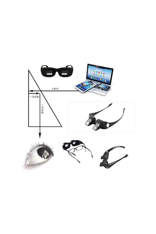 Suntek Unisex Yatak Prizma Gözlükleri Yatay Gözlükler