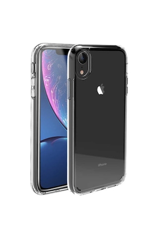 Apple Uyumlu iPhone Xr 6.1 Kılıf Zore Coss Kapak Renksiz
