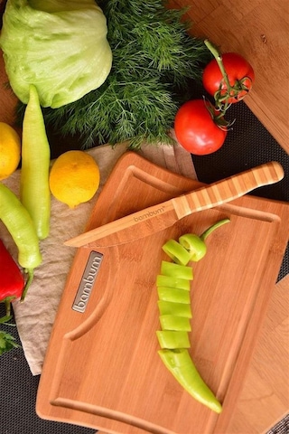 Bambum Vasko Kesme Steak Tahtası Küçük B2540 Krem