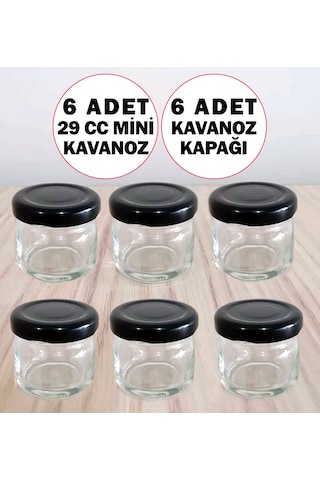 6 Adet Minik 29 Cc Numune Kavanozu Siyah Kapaklı 29 Ml Küçük Cam Kavanoz Mini Siyah Kapak 6 Adet Minik 29 Cc Numune Kavanozu Siyah Kapaklı 29 Ml Küçük Cam Kavanoz Mini Siyah Kapak