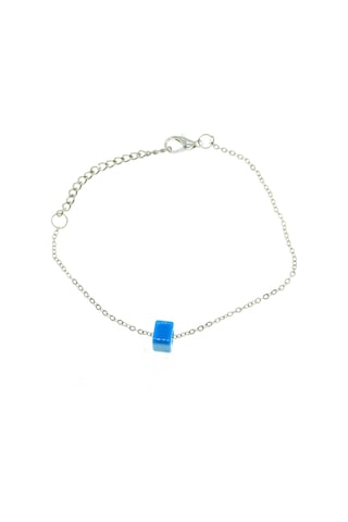 X-lady Accessories Gümüş Renk Sf Zincir Bodrum Boncuk Bijuteri Bileklik - 2874 Çok Renkli