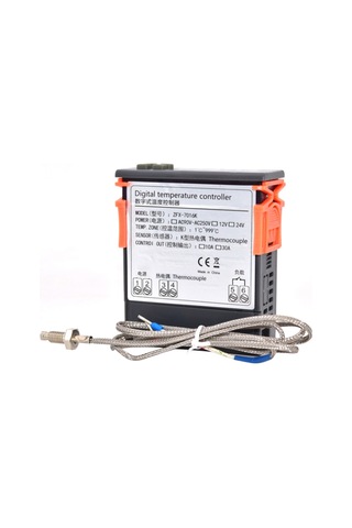 Zfx-7016k 30a Dijital Sıcaklık Kontrol Cihazı Akıllı Yüksek Doğruluk Sıcaklık Kontrol Termostatı Dondurucu Buzdolabı Kuluçka İçin