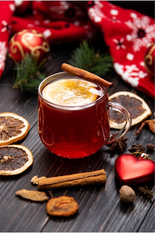 Meyve Çayı Rhubarb Cocktail & French Press Seti