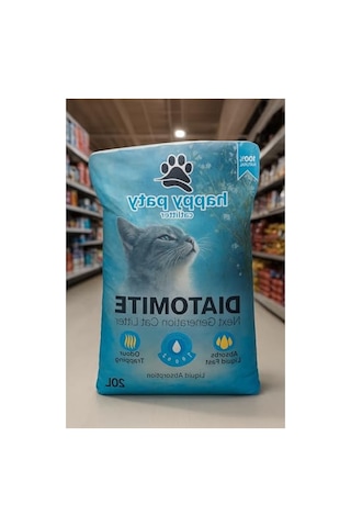 Diatomit Kedi Kumu 20 Lt Doğal Ve Etkili Temizlik